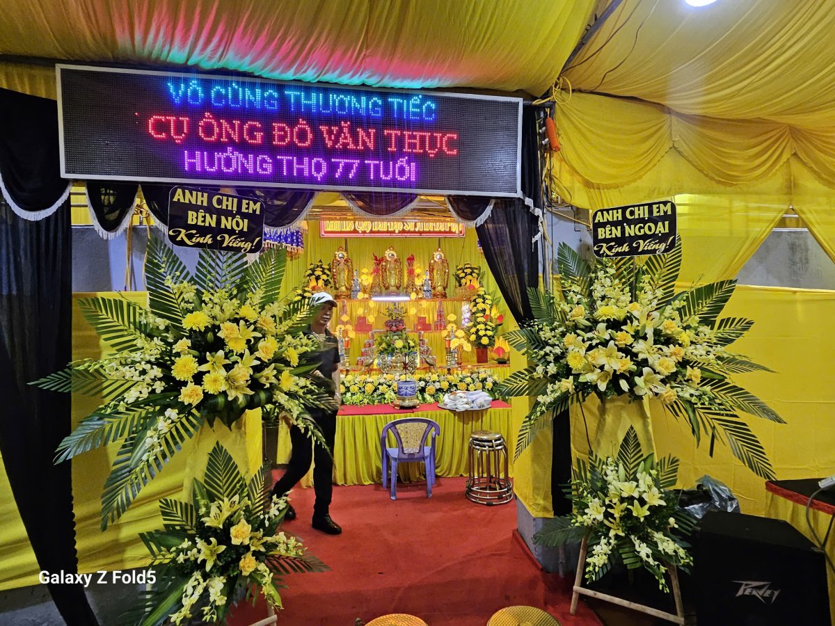 Tổ chức tang lễ