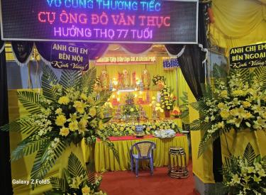 Tang Lễ Hồng Phúc đồng hành cùng gia đình trong lúc tang gia