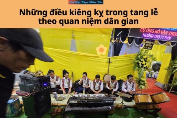 Những điều kiêng kỵ trong tang lễ theo quan niệm dân gian